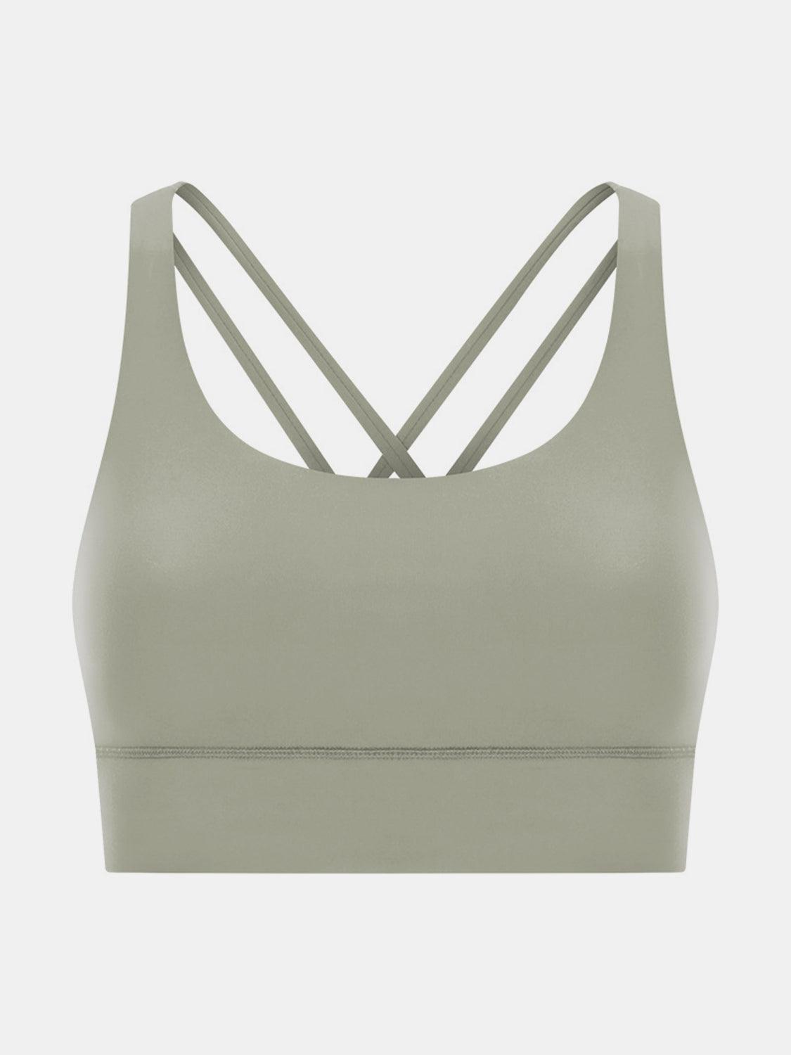 Millennia Crisscross Scoop Neck Active Tank