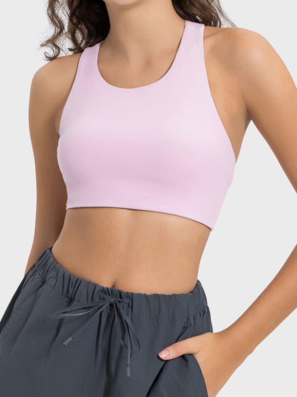 Millennia Cutout Round Neck Active Tank - Clothes For Her Online Store