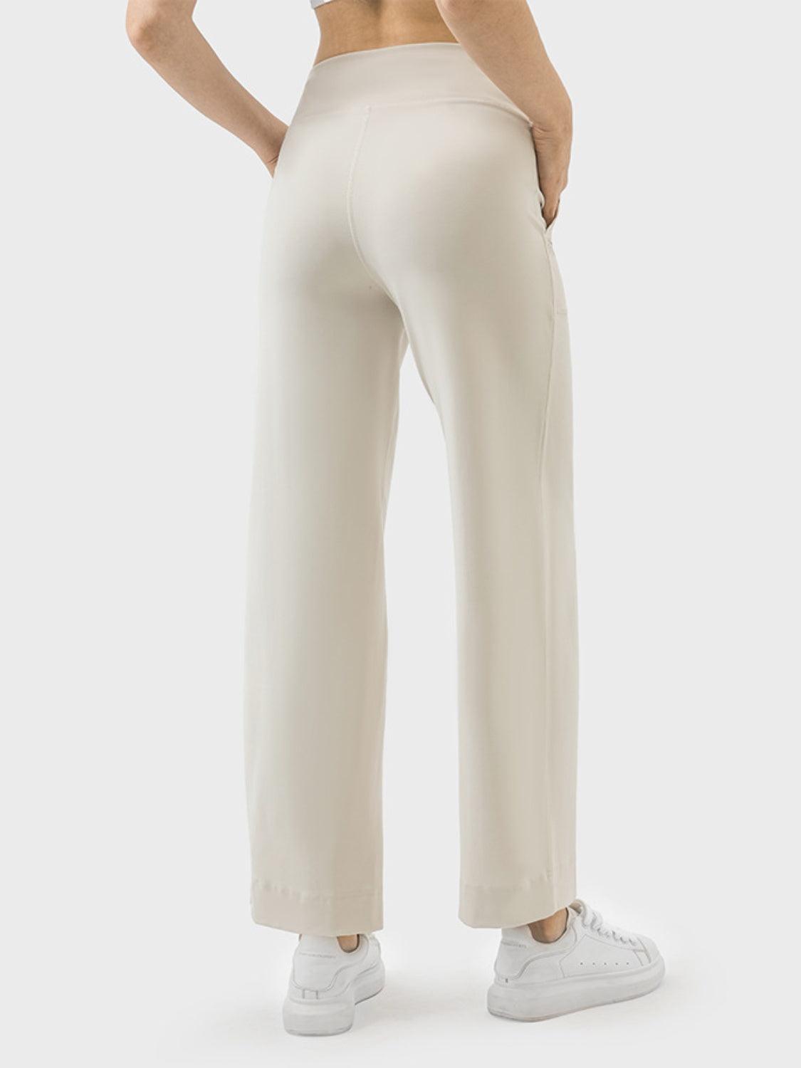 Millennia Drawstring Active Pants with Pockets - Clothes For Her Online Store