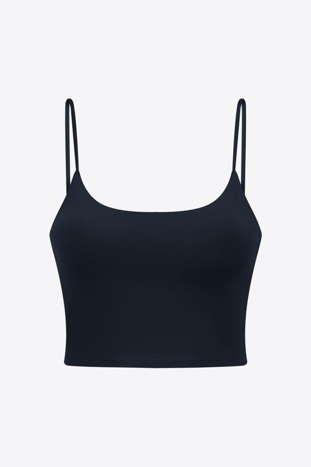 Millennia Feel Like Skin Scoop Neck Sports Cami - Clothes For Her Online Store