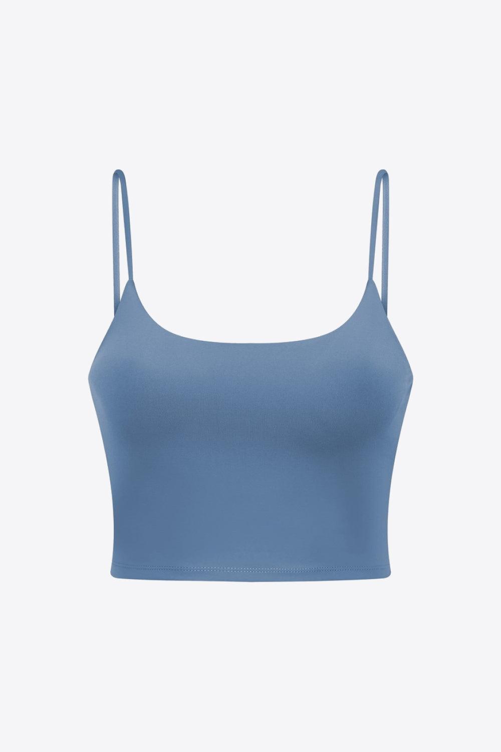 Millennia Feel Like Skin Scoop Neck Sports Cami - Clothes For Her Online Store