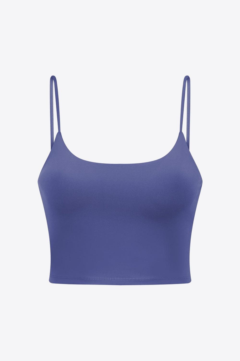 Millennia Feel Like Skin Scoop Neck Sports Cami - Clothes For Her Online Store
