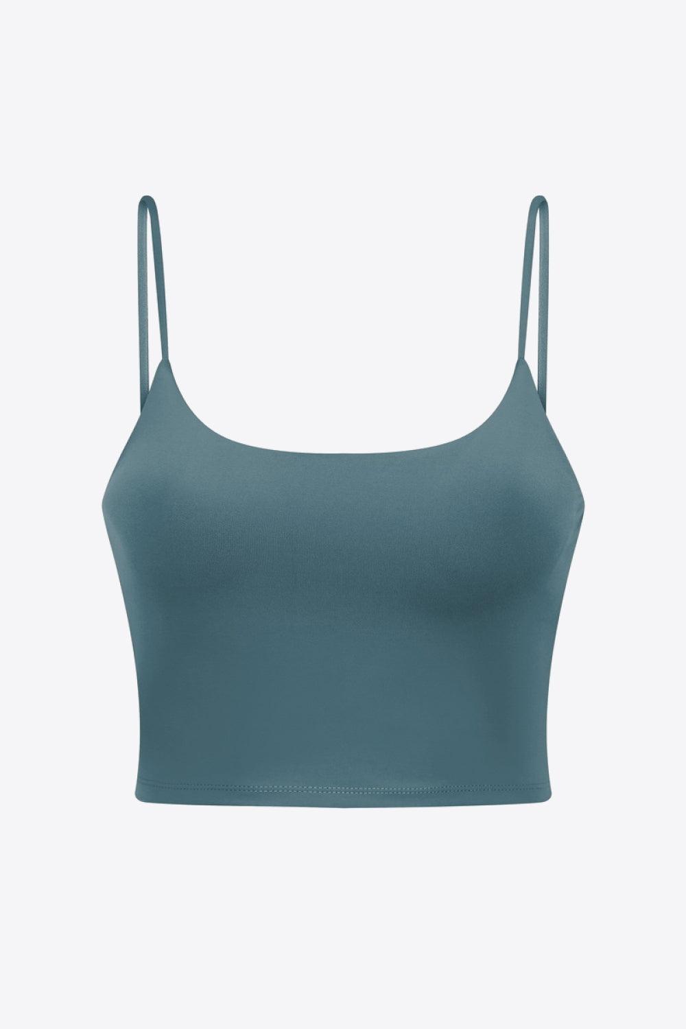 Millennia Feel Like Skin Scoop Neck Sports Cami - Clothes For Her Online Store
