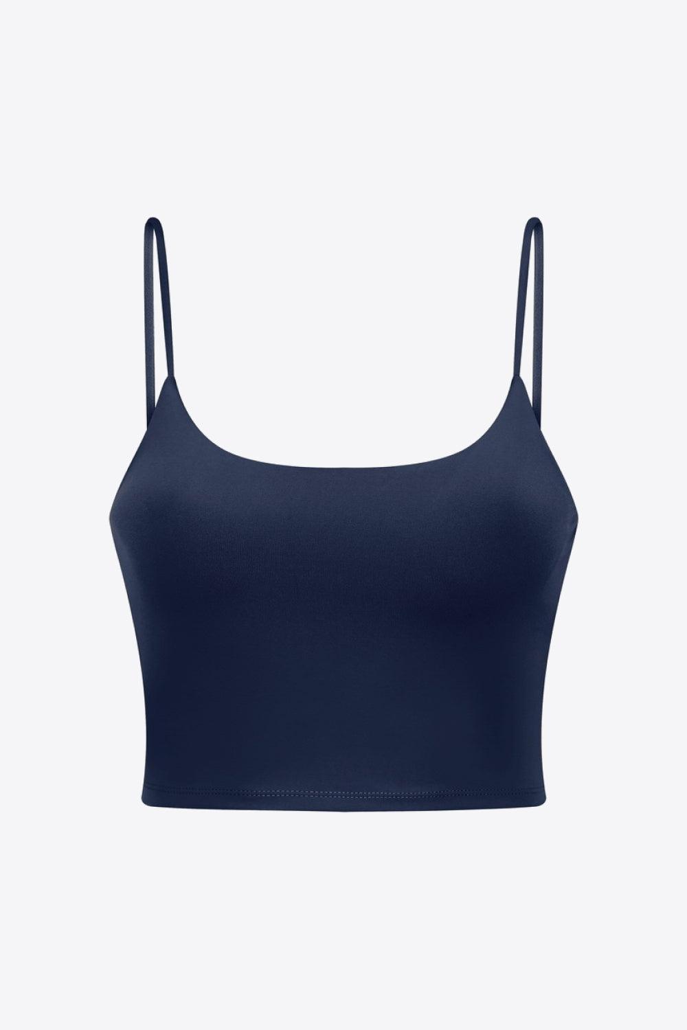 Millennia Feel Like Skin Scoop Neck Sports Cami - Clothes For Her Online Store