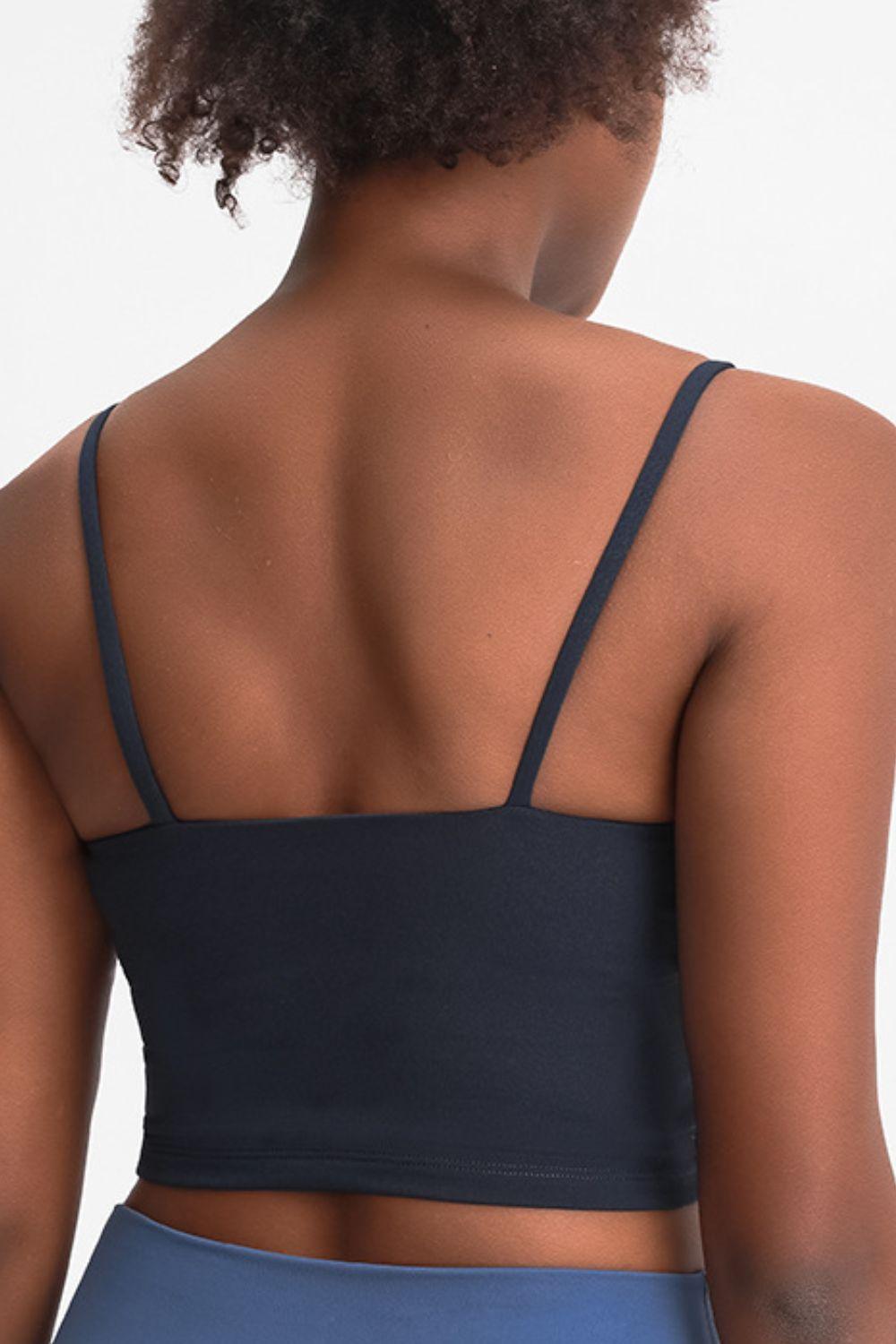 Millennia Feel Like Skin Scoop Neck Sports Cami - Clothes For Her Online Store