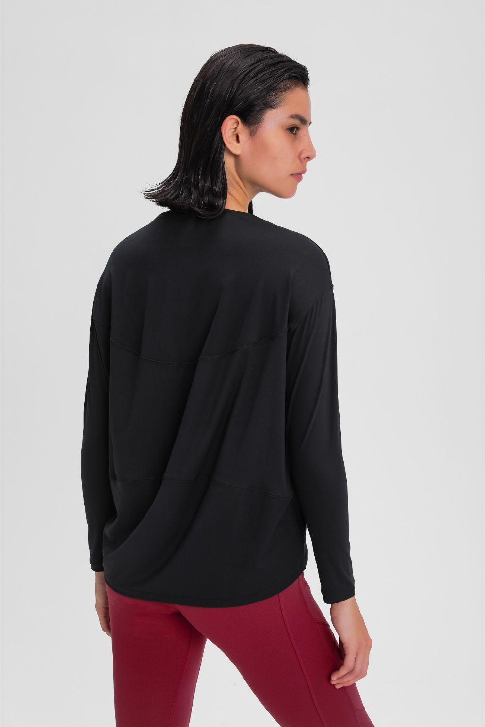 Millennia Loose Fit Active Top - Clothes For Her Online Store
