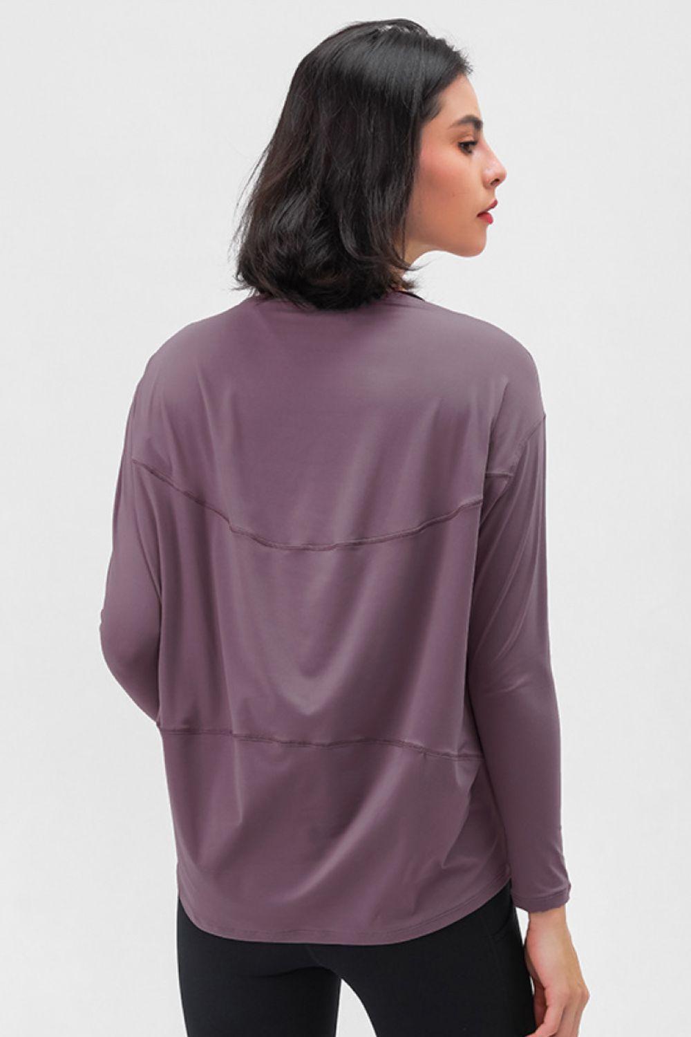 Millennia Loose Fit Active Top - Clothes For Her Online Store