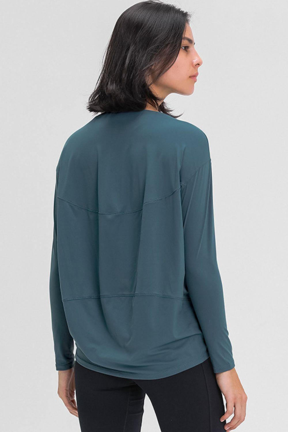 Millennia Loose Fit Active Top - Clothes For Her Online Store