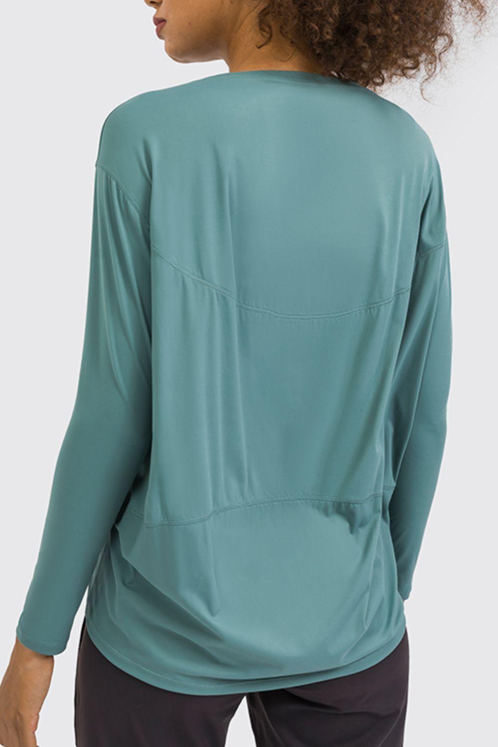 Millennia Loose Fit Active Top - Clothes For Her Online Store