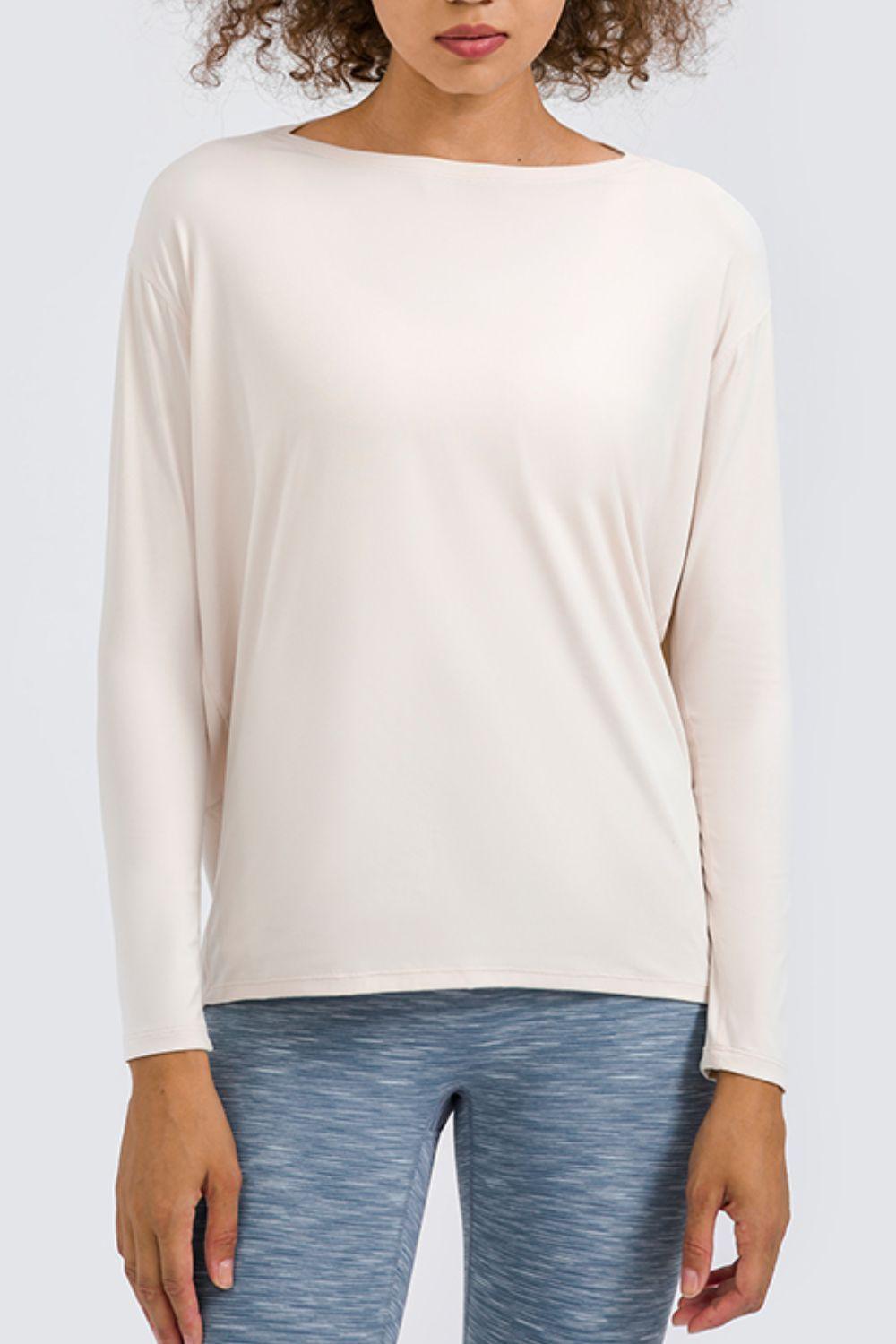 Millennia Loose Fit Active Top - Clothes For Her Online Store