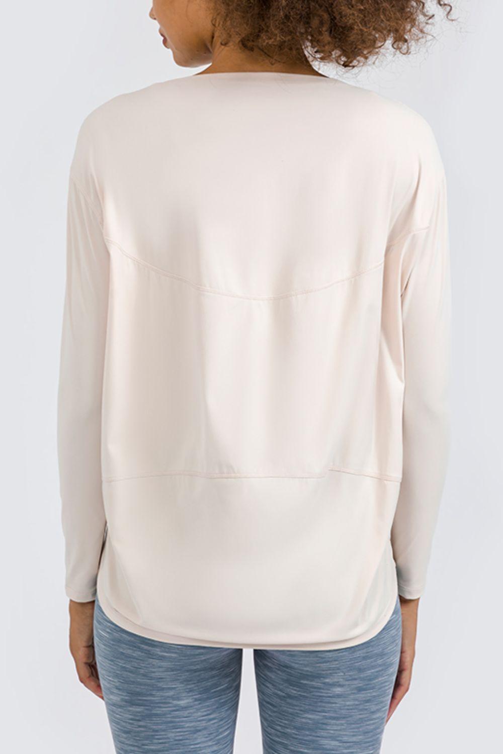 Millennia Loose Fit Active Top - Clothes For Her Online Store