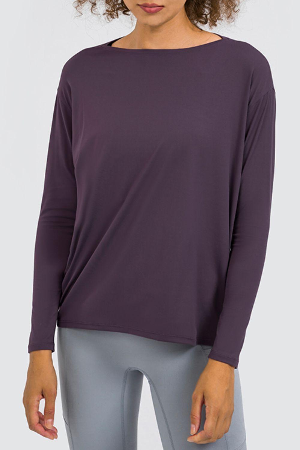 Millennia Loose Fit Active Top - Clothes For Her Online Store