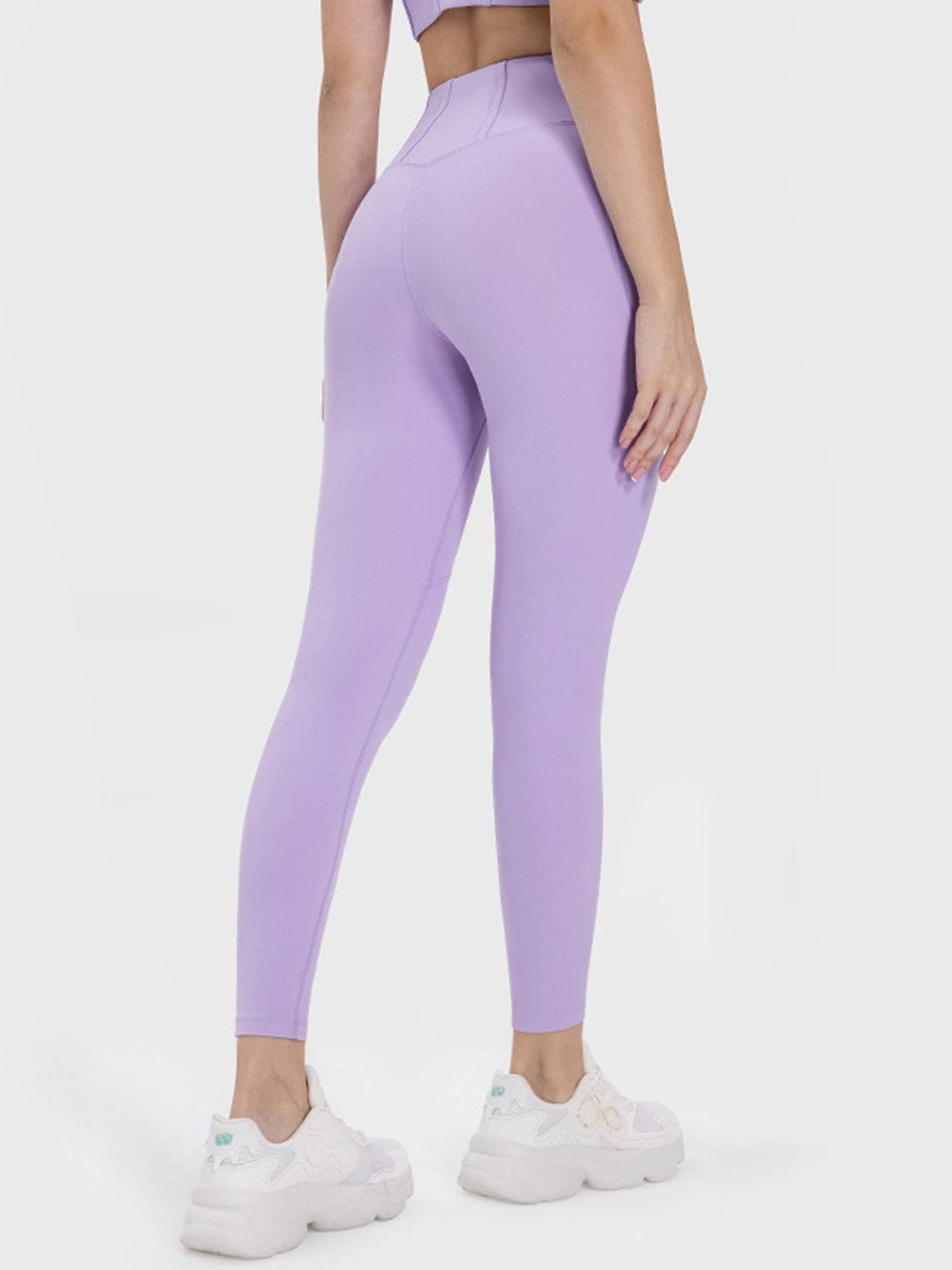 Millennia Pocketed High Waist Active Leggings - Clothes For Her Online Store