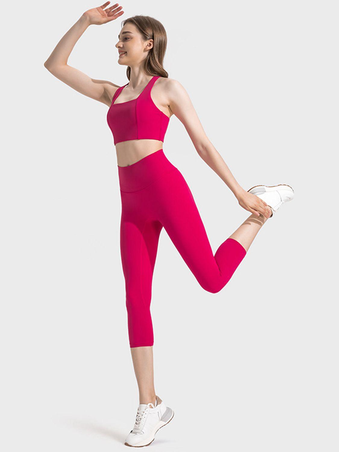 Millennia Scoop Neck Sports Bra - Clothes For Her Online Store