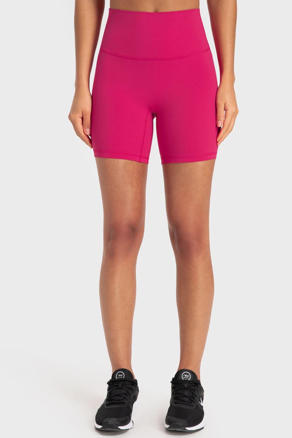 Millennia Staying Cozy Wide Waistband Biker Shorts - Clothes For Her Online Store