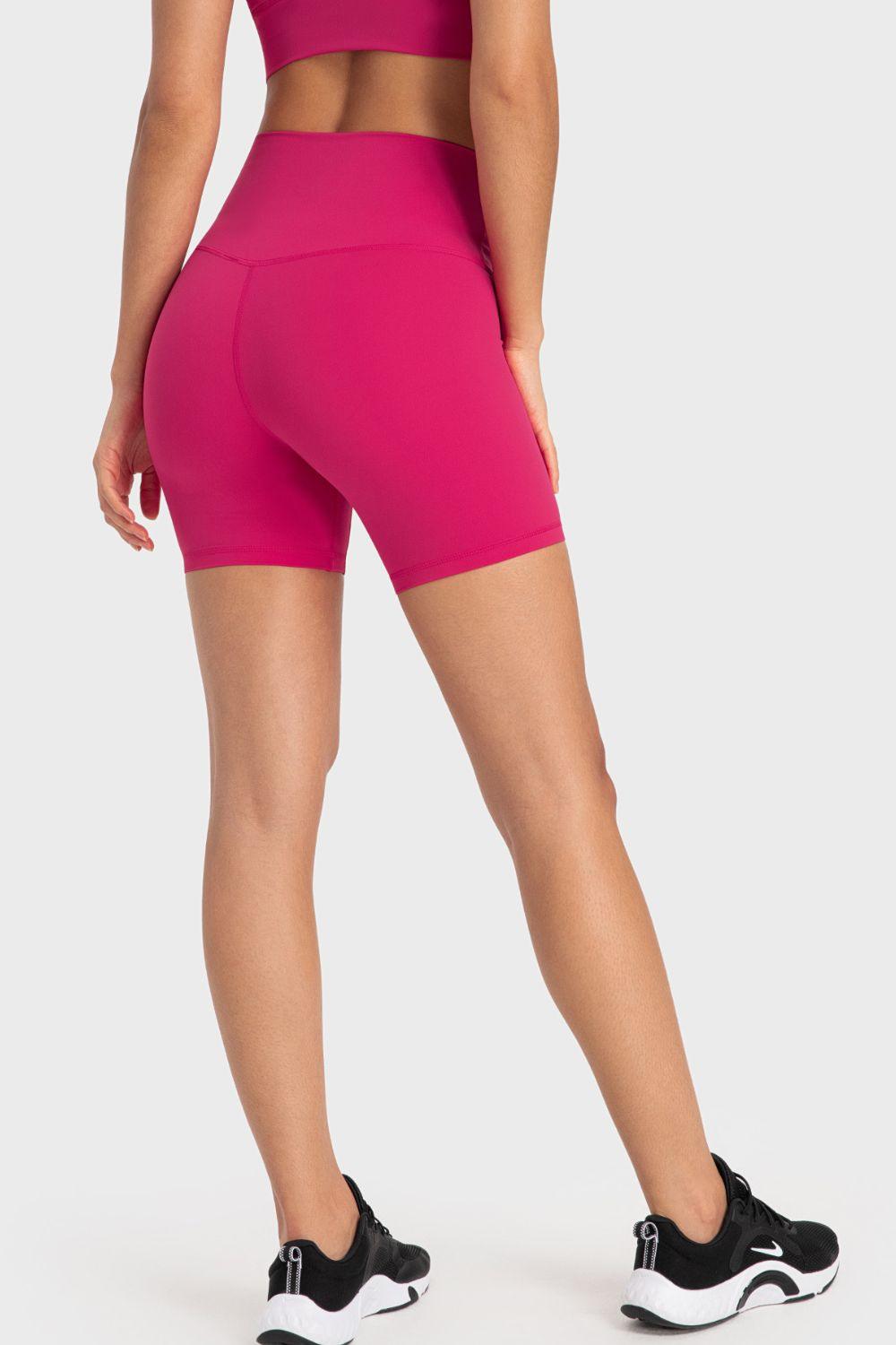 Millennia Staying Cozy Wide Waistband Biker Shorts - Clothes For Her Online Store