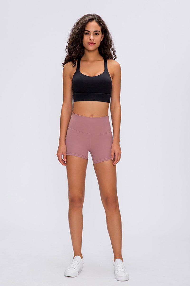 Millennia Stitch Active Shorts - Clothes For Her Online Store
