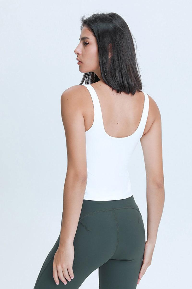 Millennia V Neck Active Tank - Clothes For Her Online Store