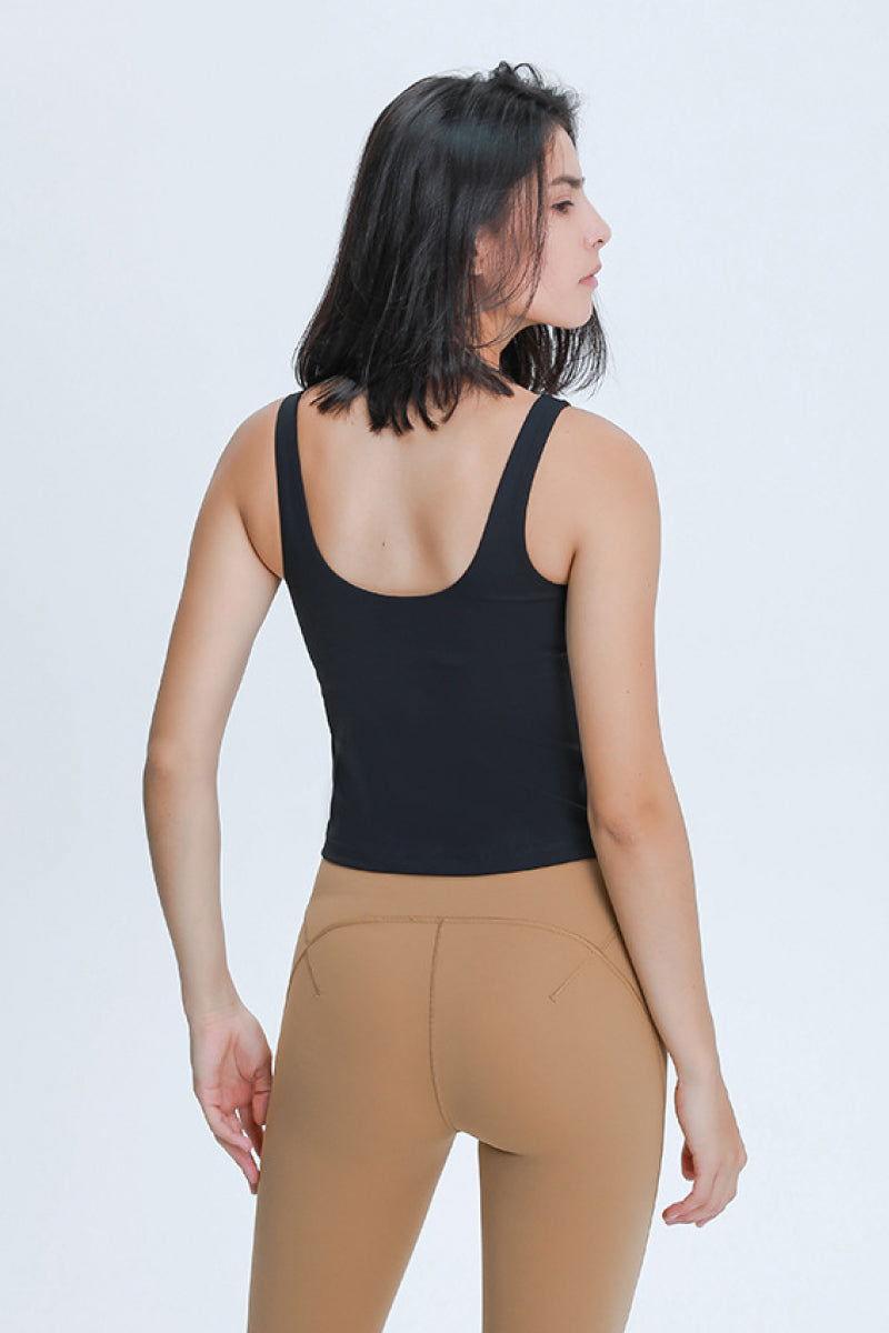Millennia V Neck Active Tank - Clothes For Her Online Store