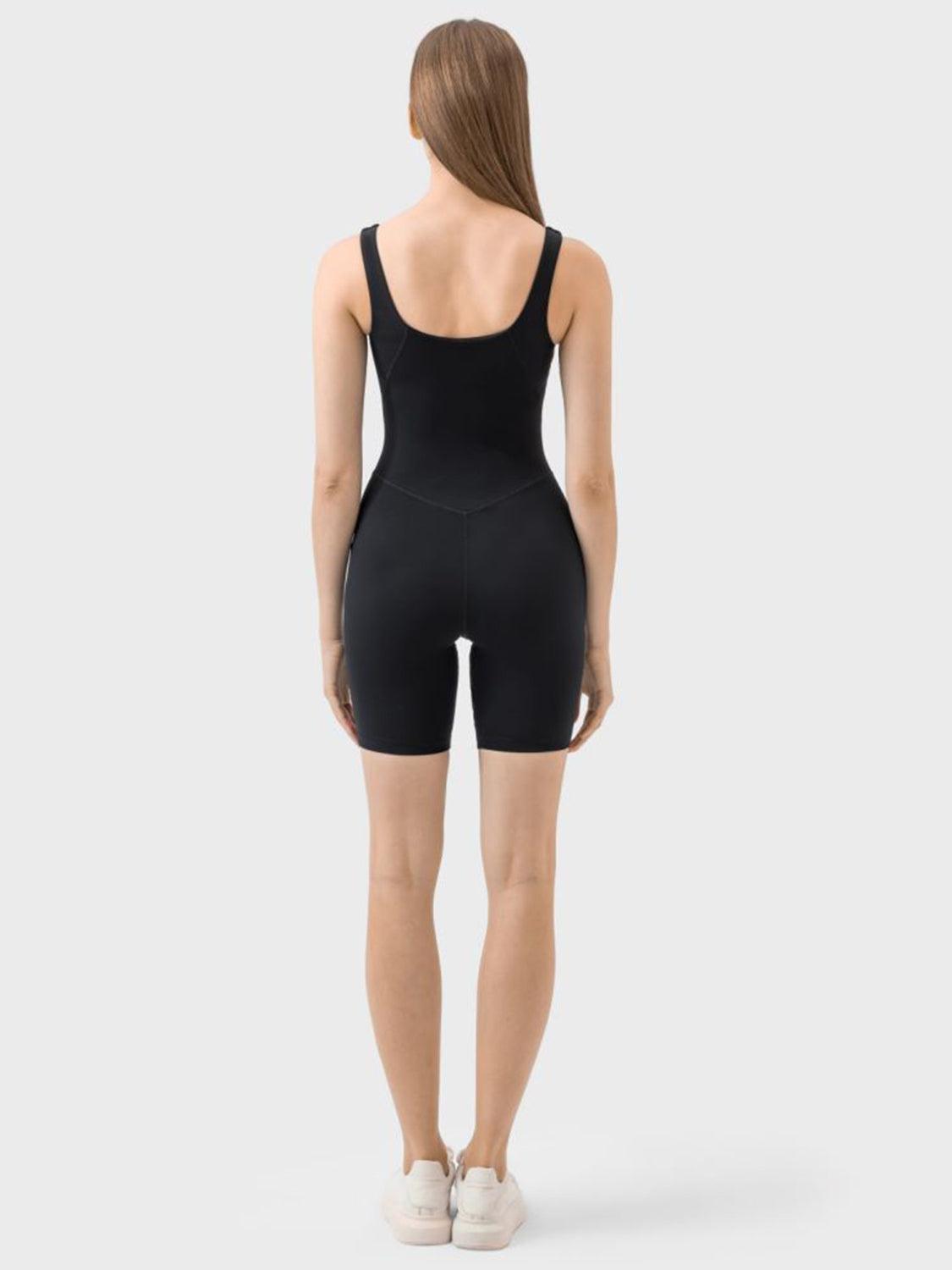 Millennia Wide Strap Active Romper - Clothes For Her Online Store