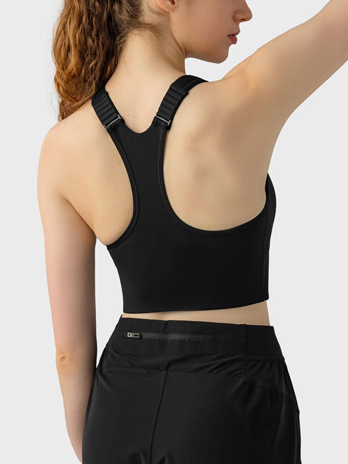 Millennia Wide Strap Sport Bra - Clothes For Her Online Store