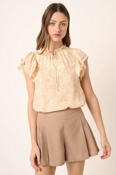 Mittoshop Side Invisible Zipper Pleated Shorts - Clothes For Her Online Store