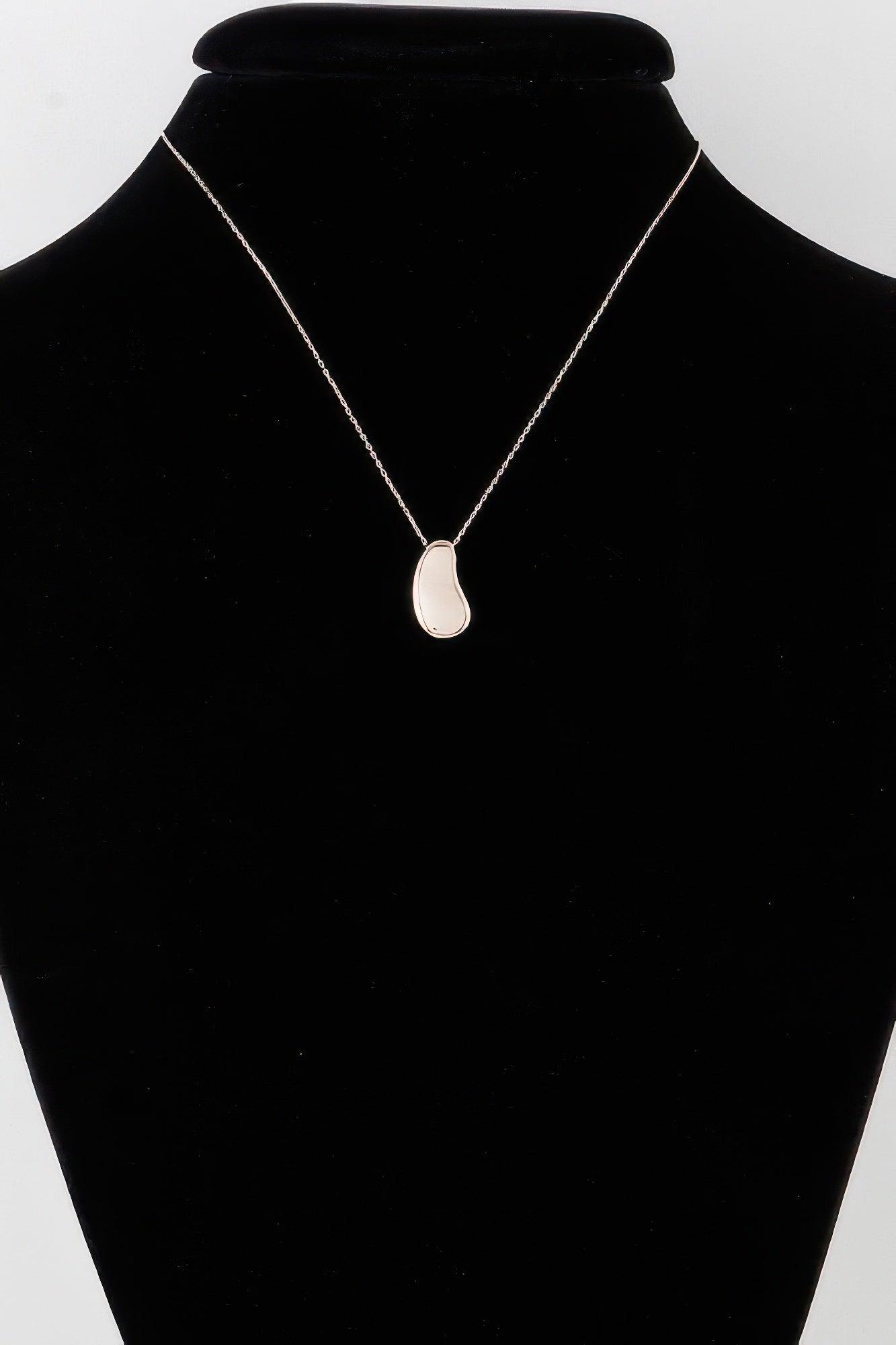 Modern Teardrop Chain Necklace - Clothes For Her Online Store