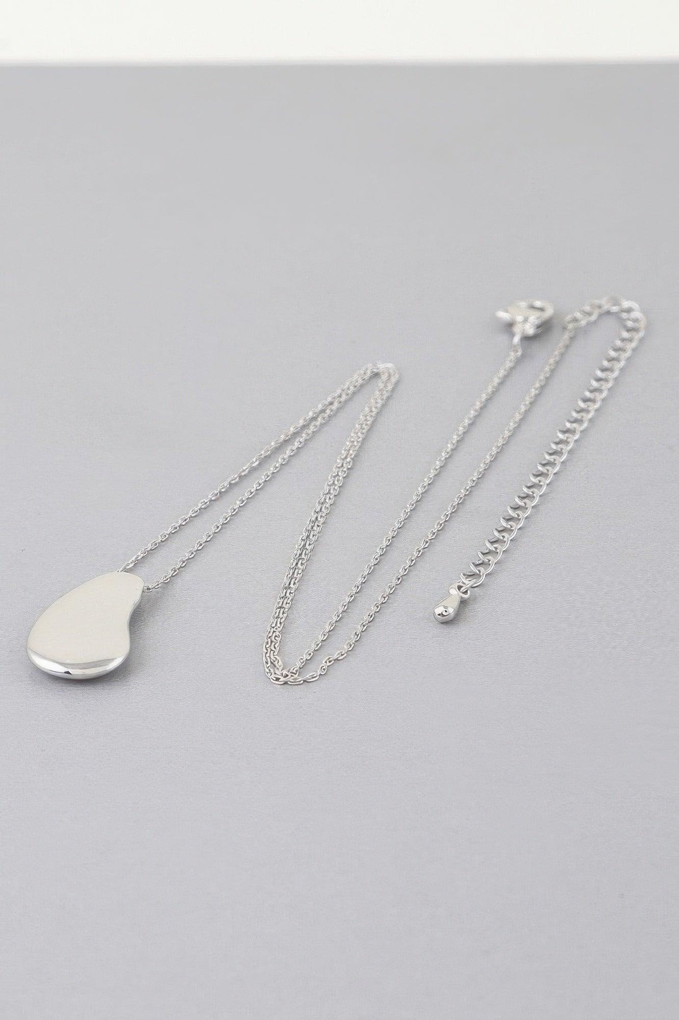 Modern Teardrop Chain Necklace - Clothes For Her Online Store