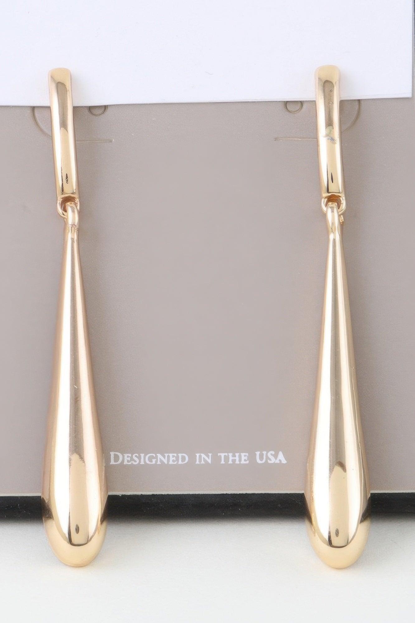 Modern Teardrop Earrings - Clothes For Her Online Store