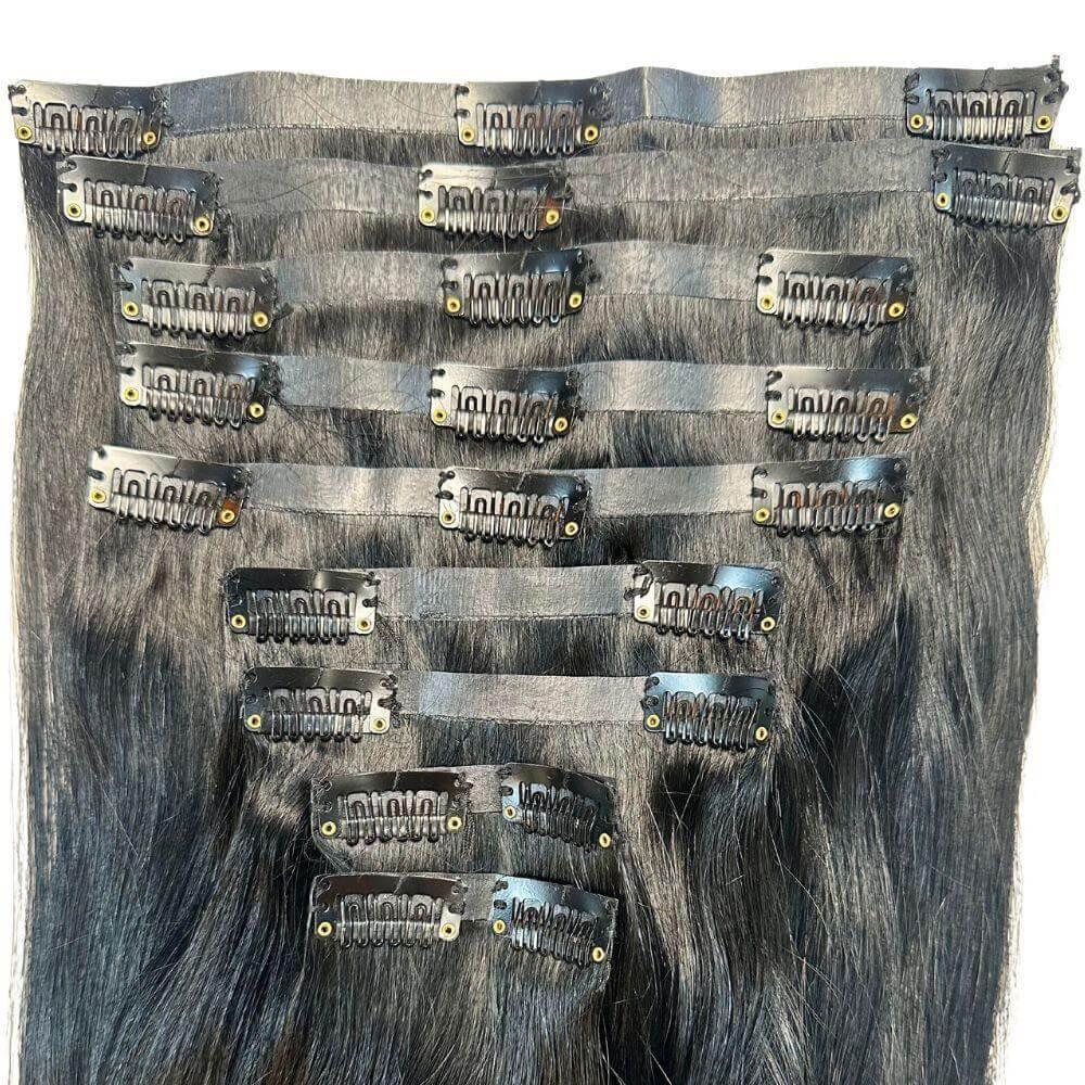 Natural Black Seamless Clip-In - Clothes For Her Online Store