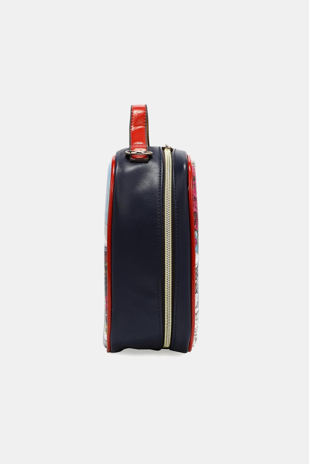 Nicole Lee USA Printed Handbag with Three Pouches - Clothes For Her Online Store