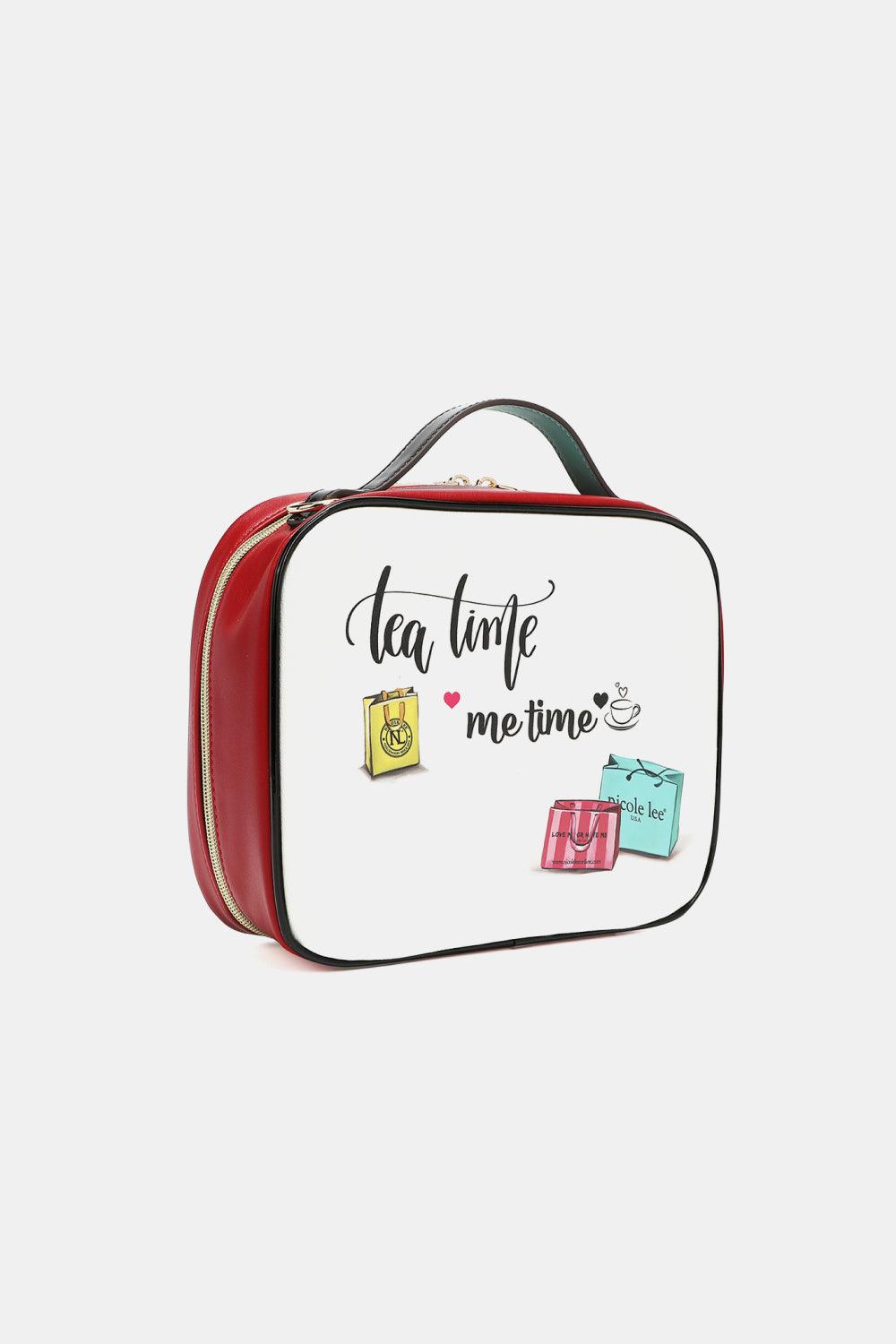Nicole Lee USA Printed Handbag with Three Pouches - Clothes For Her Online Store
