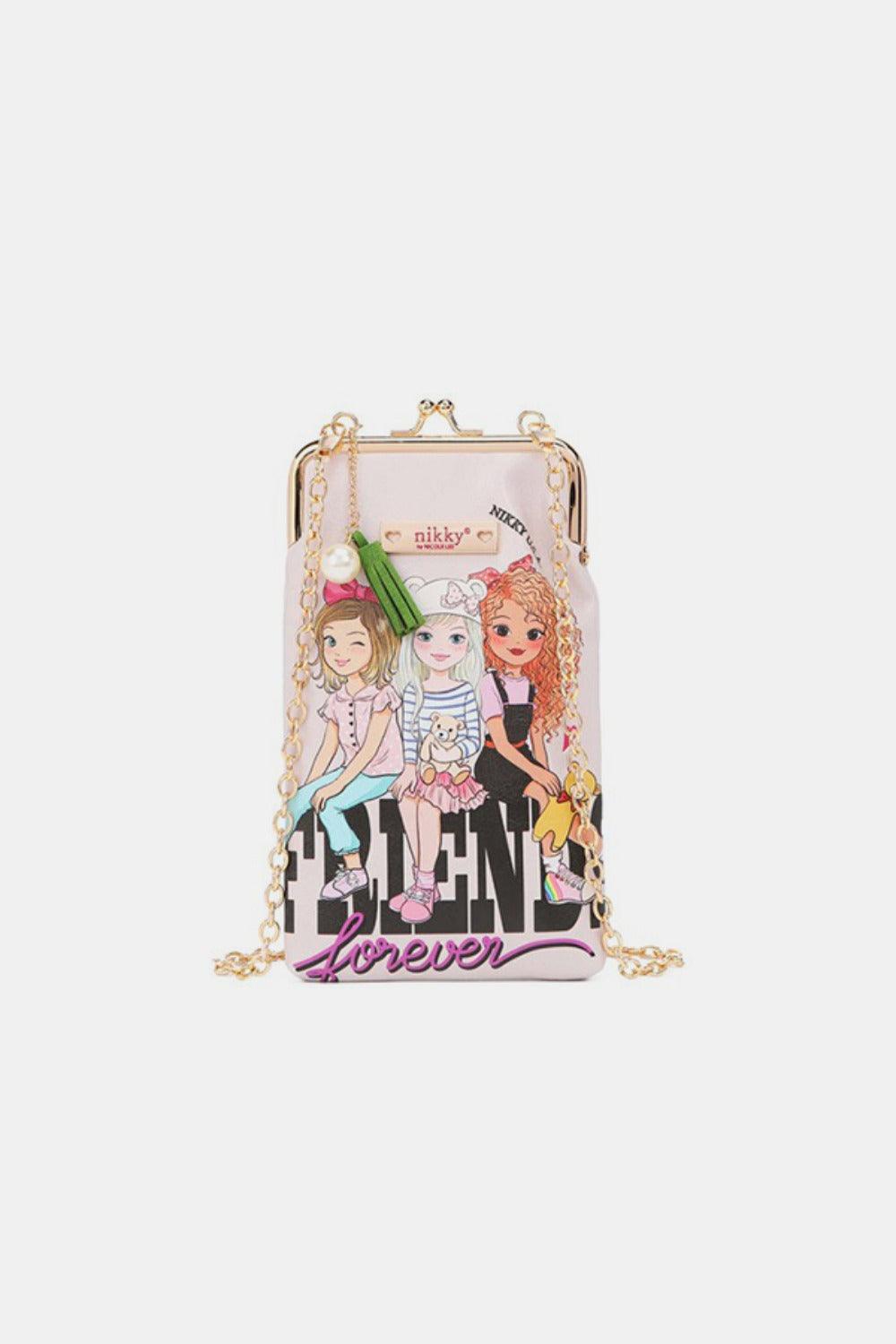 Nicole Lee USA Printed Kisslock Phone and Sunglass Purse - Clothes For Her Online Store