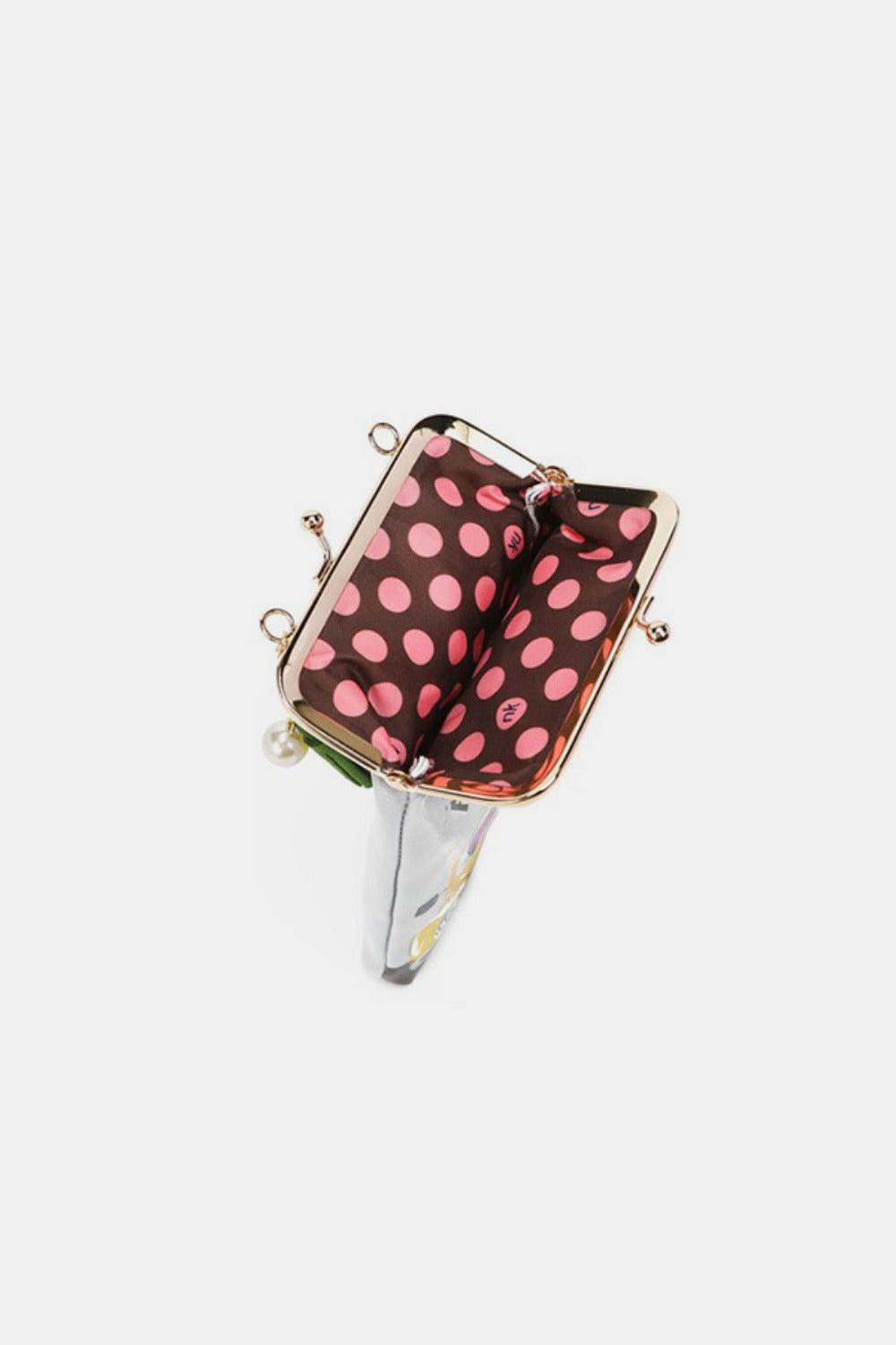 Nicole Lee USA Printed Kisslock Phone and Sunglass Purse - Clothes For Her Online Store