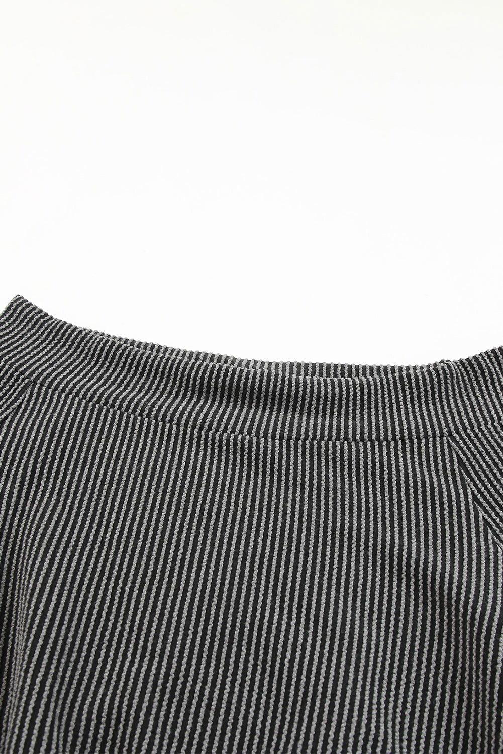 Off-Shoulder Long Sleeve Top - Clothes For Her Online Store