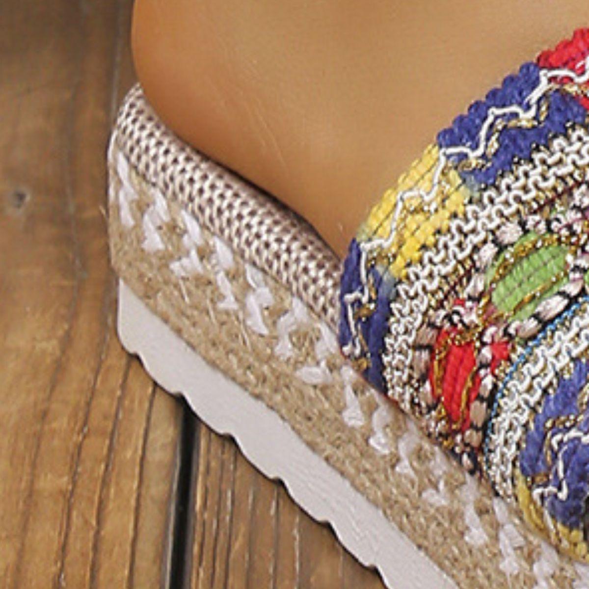 Open Toe Platform Sandals - Clothes For Her Online Store