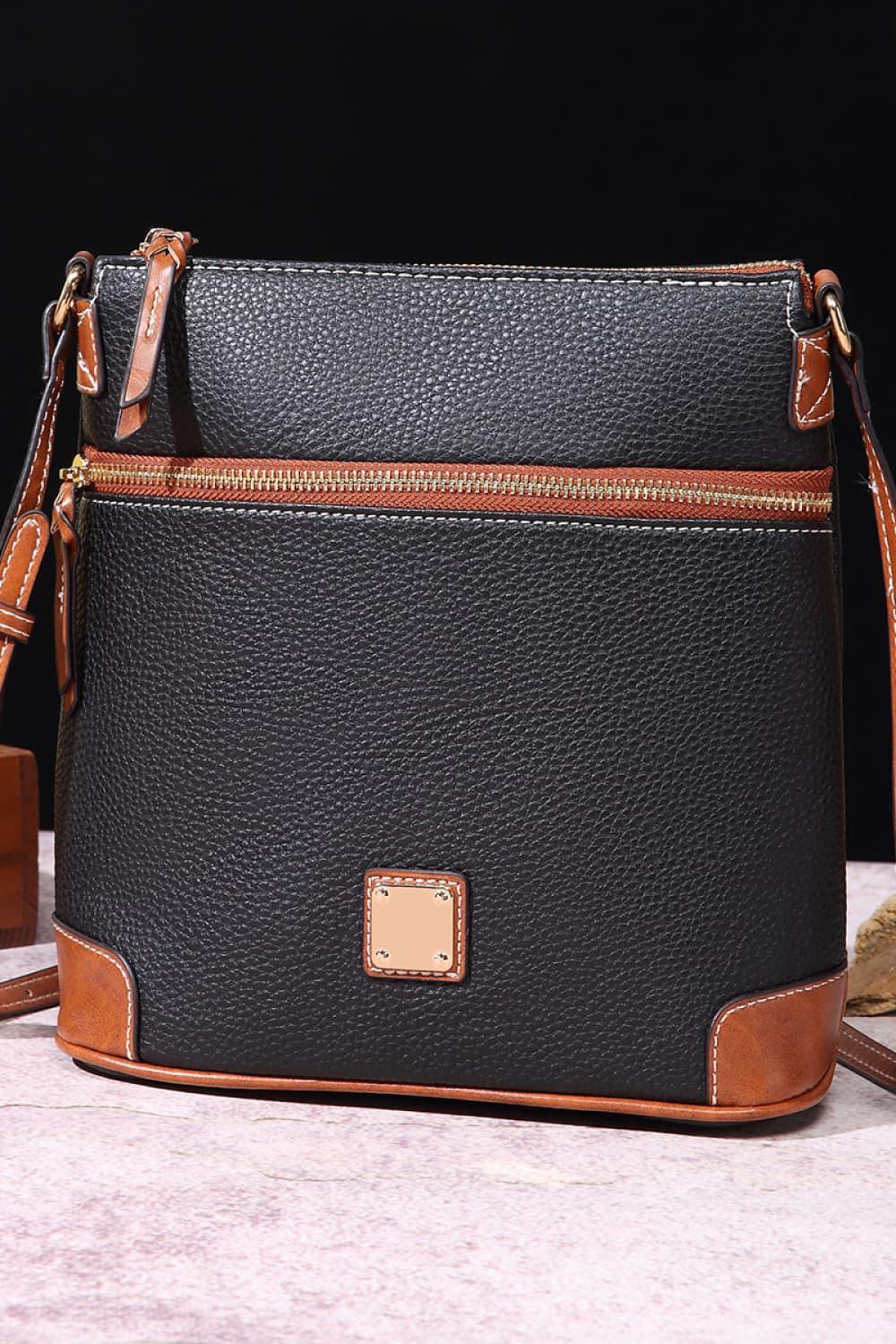 PU Leather Crossbody Bag - Clothes For Her Online Store