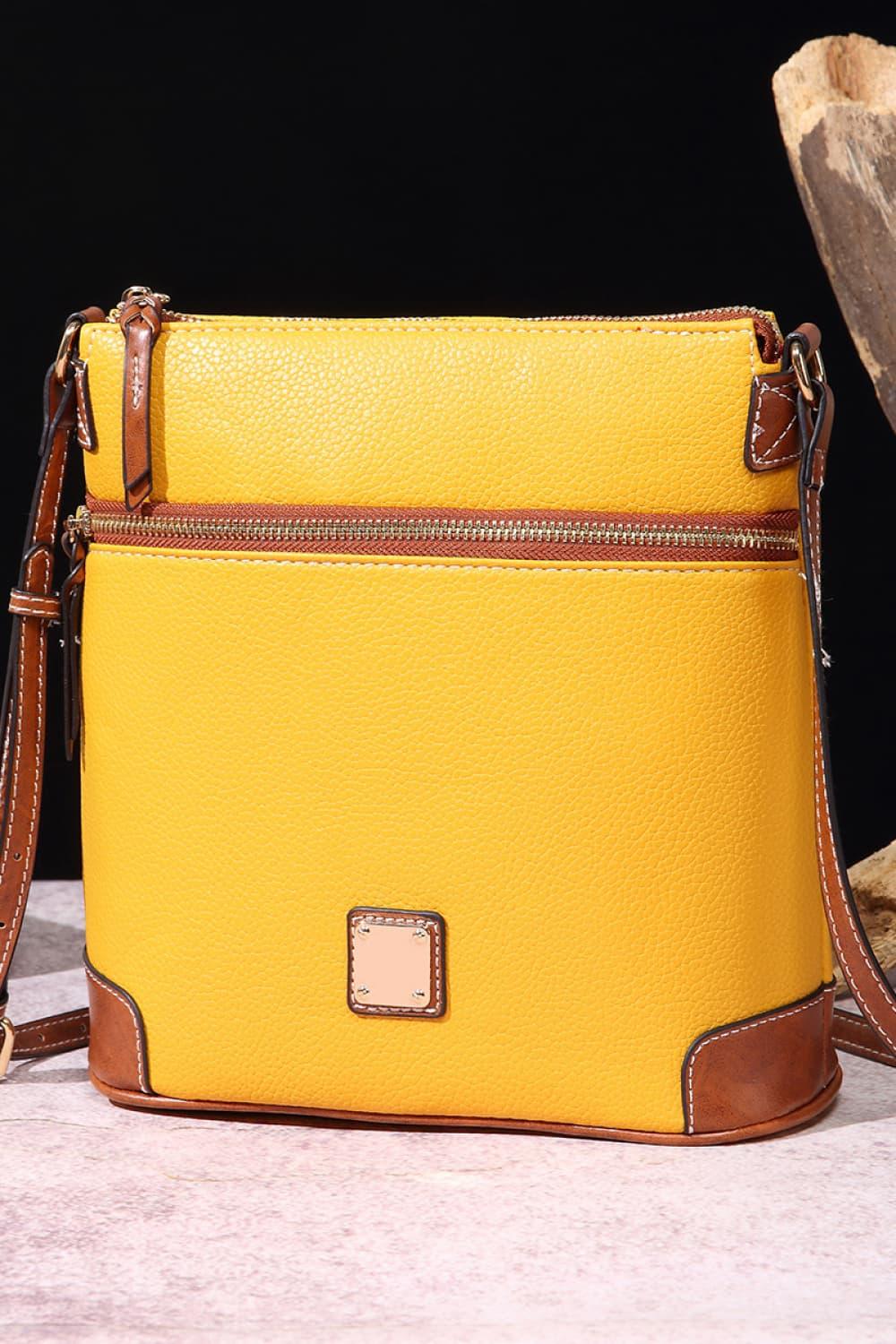 PU Leather Crossbody Bag - Clothes For Her Online Store