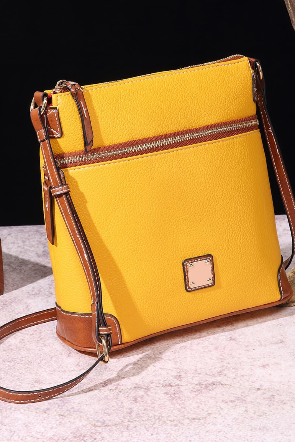PU Leather Crossbody Bag - Clothes For Her Online Store