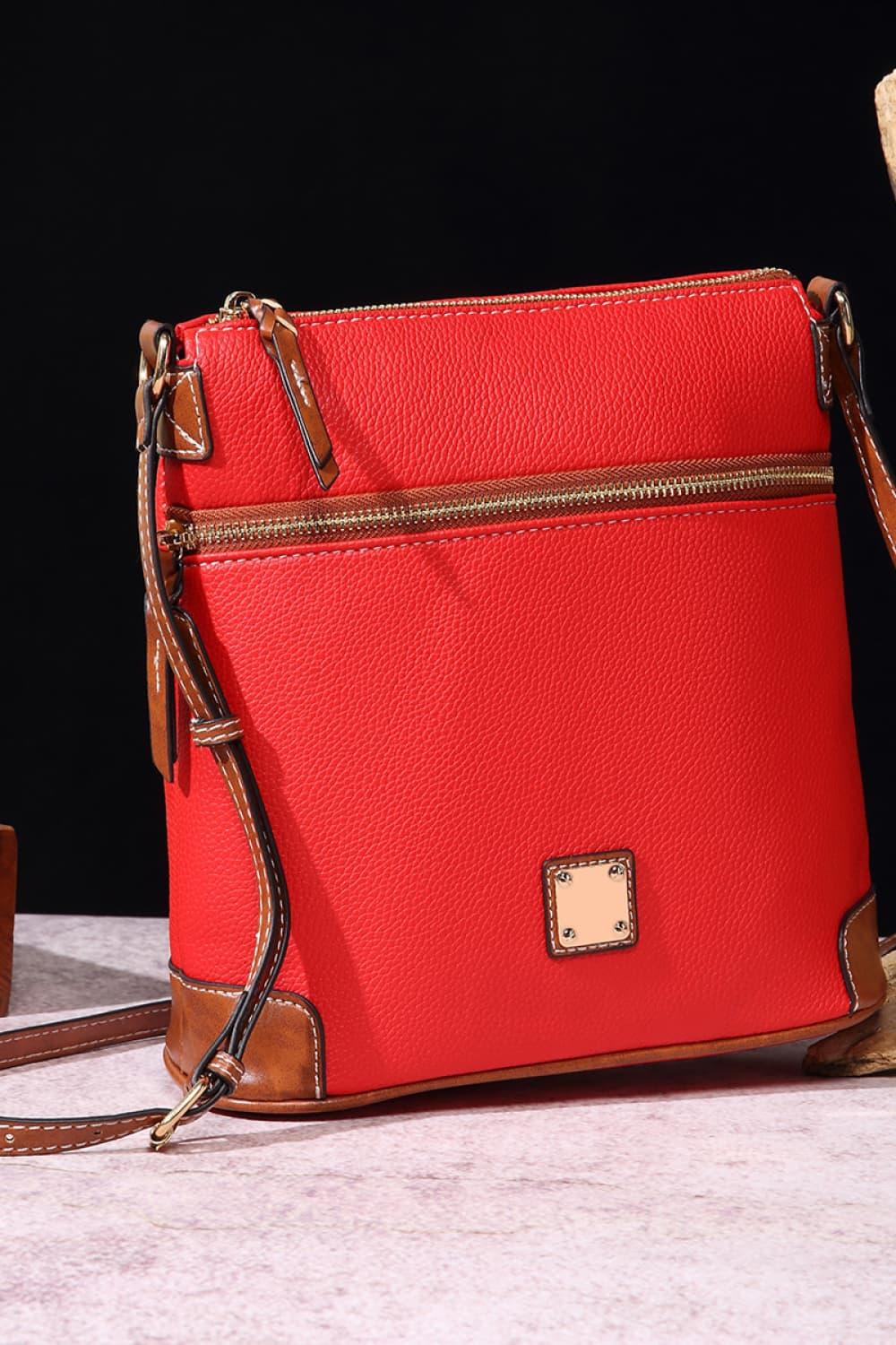 PU Leather Crossbody Bag - Clothes For Her Online Store