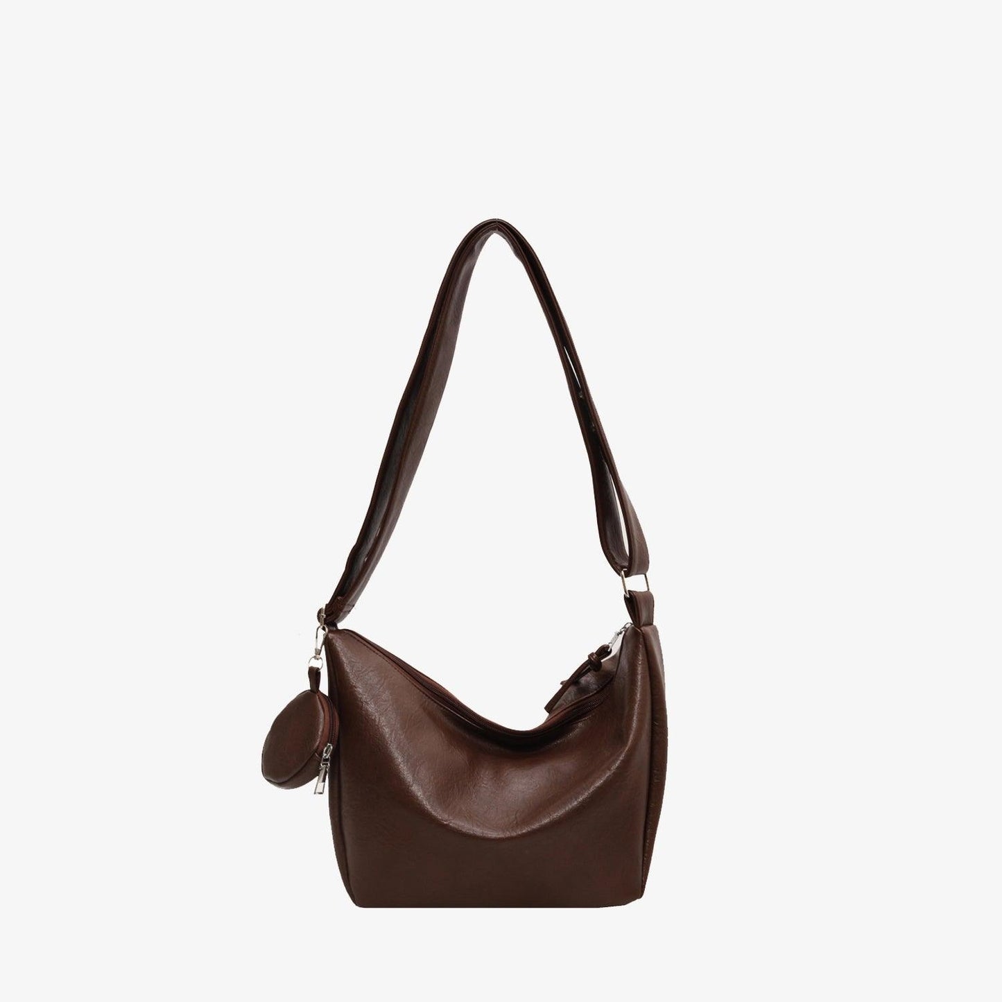 PU Leather Crossbody Bag with Small Purse - Clothes For Her Online Store
