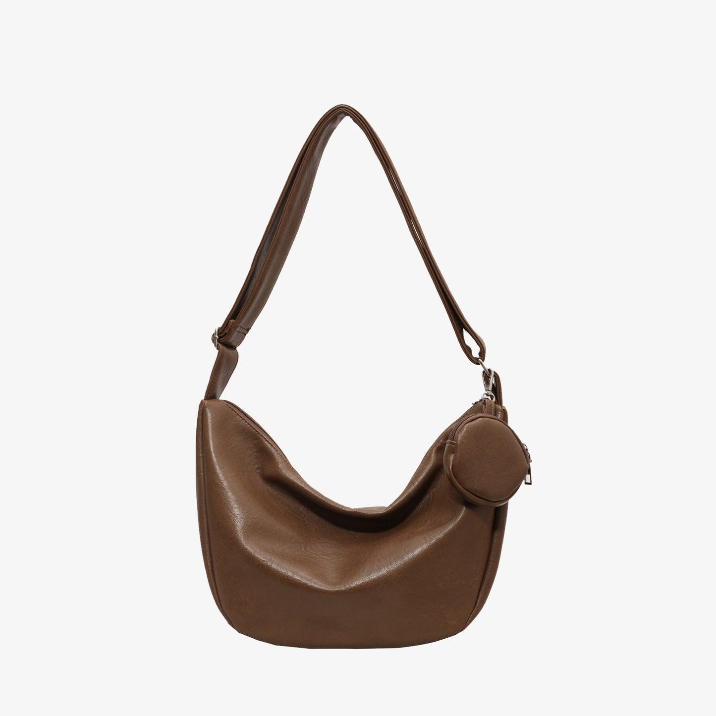 PU Leather Crossbody Bag with Small Purse - Clothes For Her Online Store