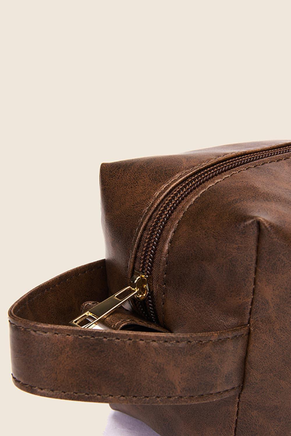 PU Leather Makeup Bag - Clothes For Her Online Store