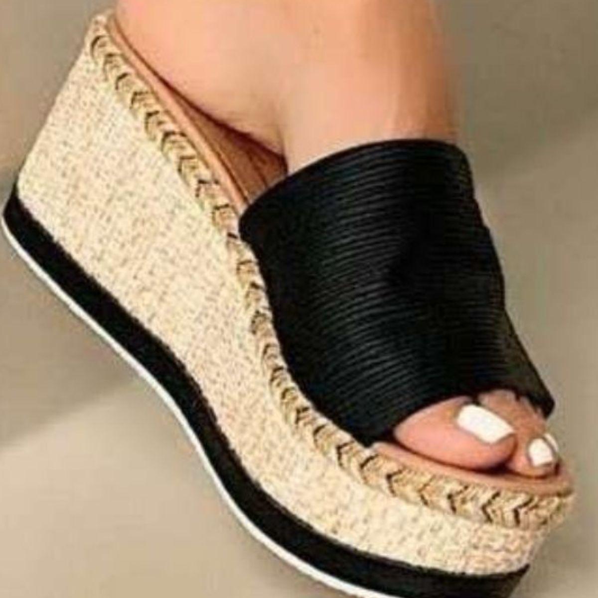PU Leather Open Toe Sandals - Clothes For Her Online Store