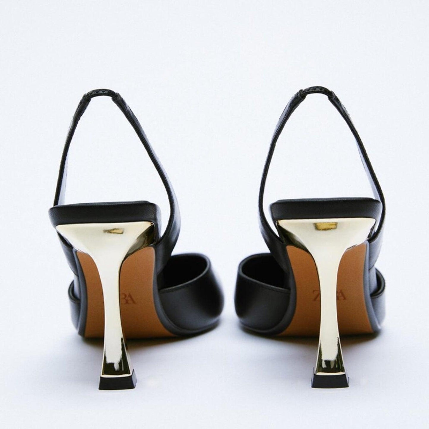 PU Leather Point Toe Stiletto Heel Pumps - Clothes For Her Online Store