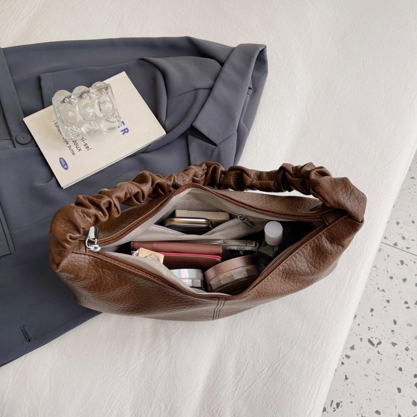 PU Leather Shoulder Bag - Clothes For Her Online Store