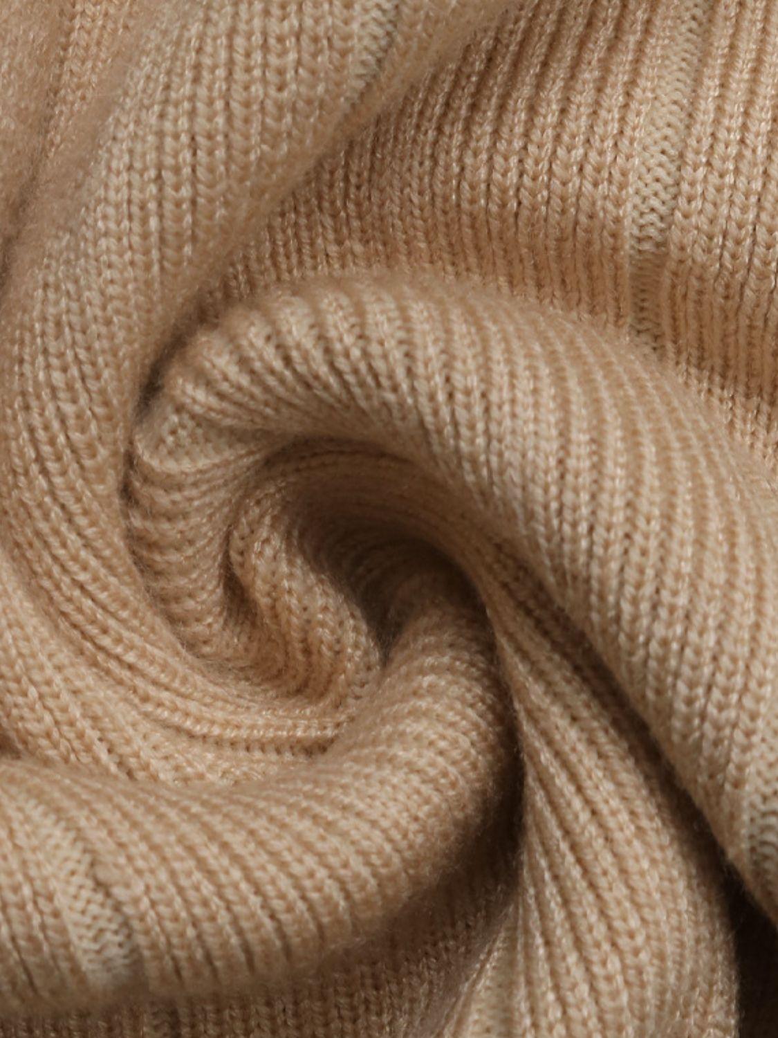 Perfee Pleated Midi Sweater Skirt - Clothes For Her Online Store