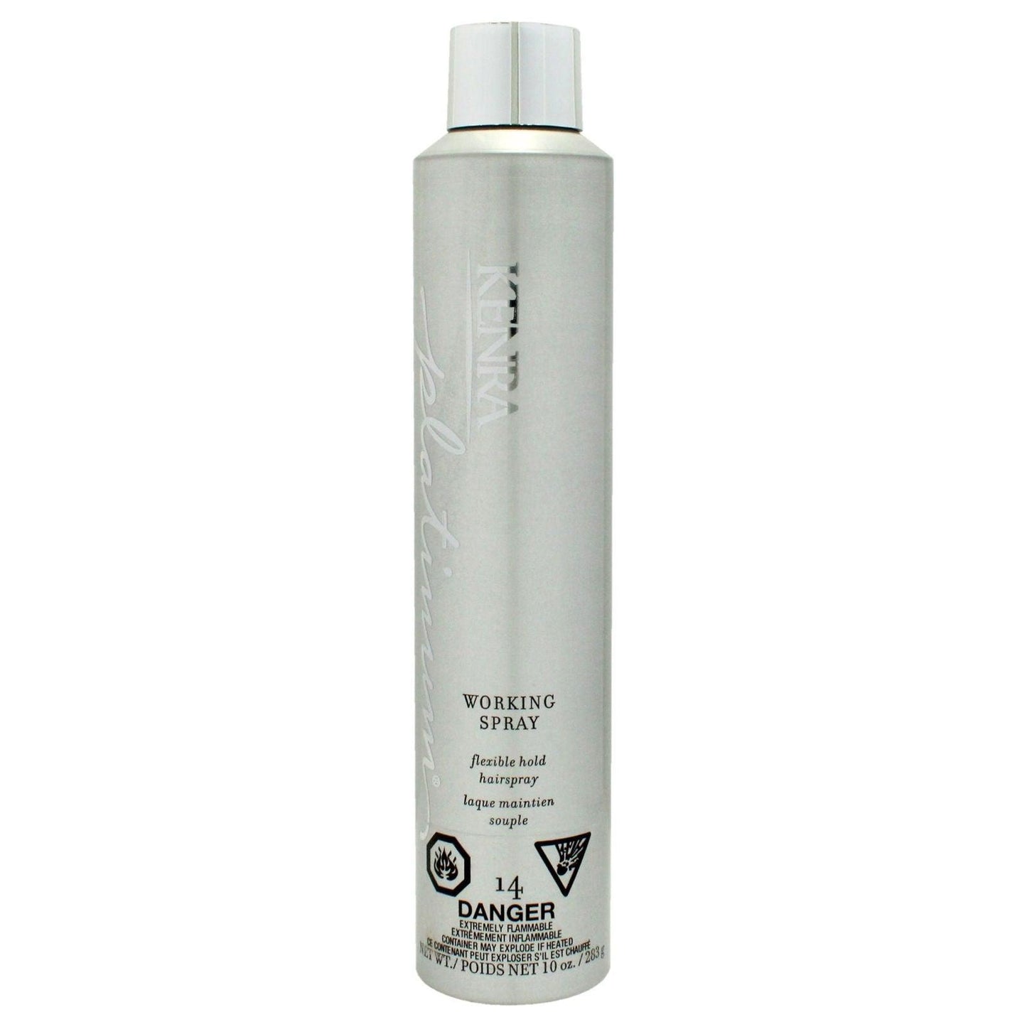 Platinum Working Spray 14 Flexible Hold Hairspray by Kenra for Unisex - 10 oz Hair Spray - Clothes For Her Online Store