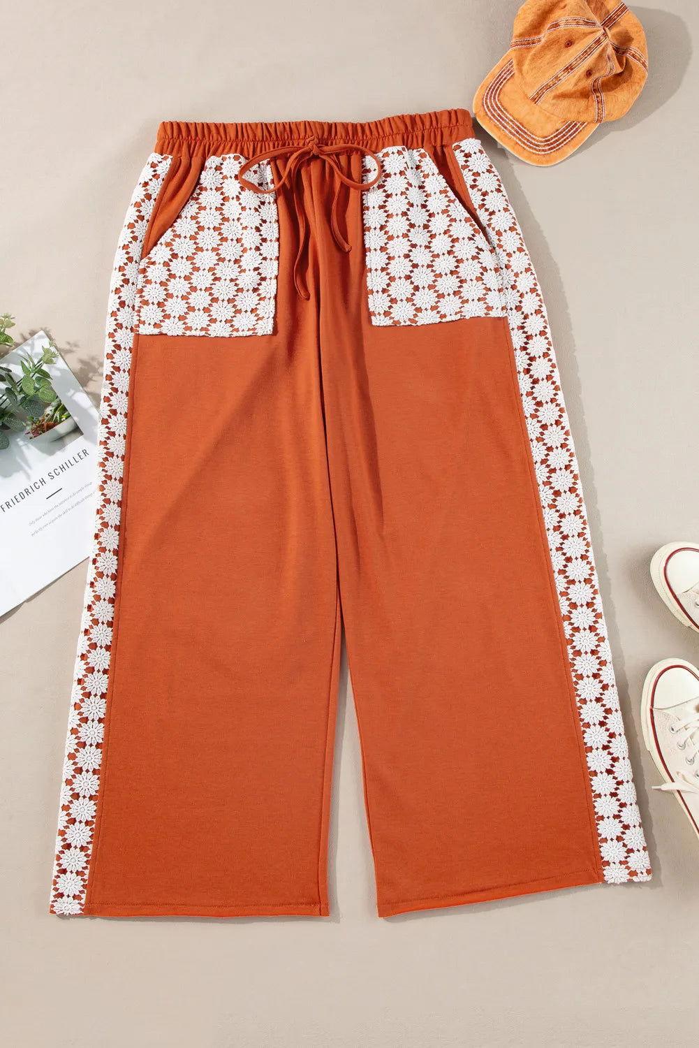 Plus Size Wide Leg Pants - Clothes For Her Online Store