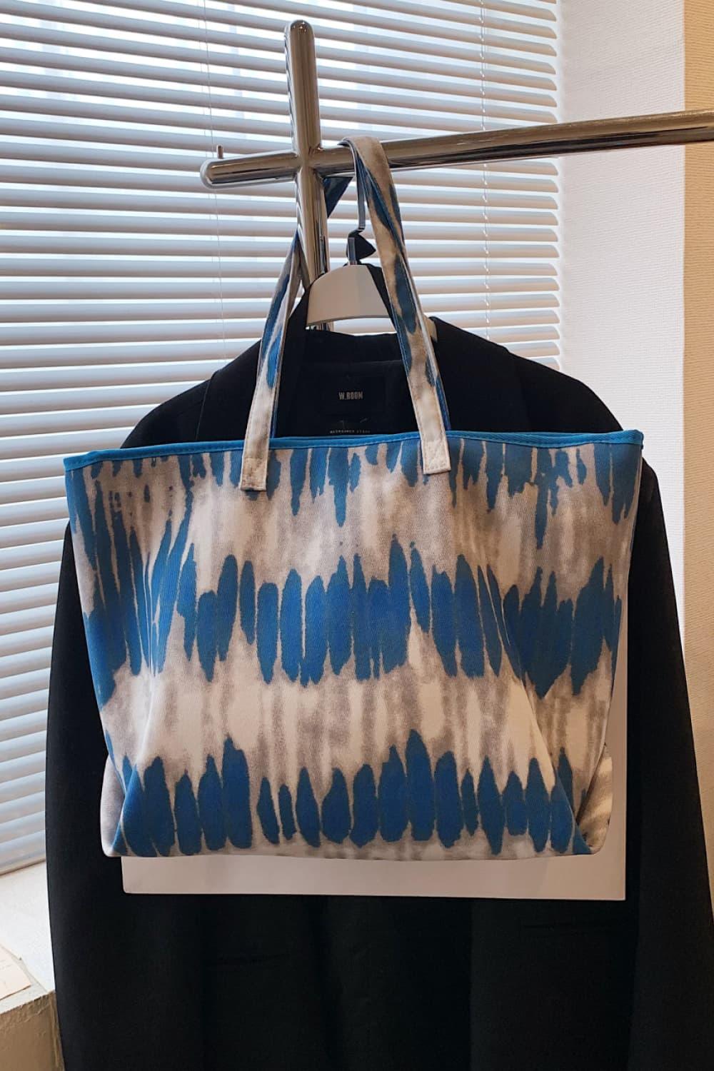 Printed PU Leather Tote Bag - Clothes For Her Online Store